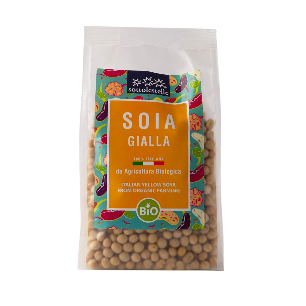 Hạt Đậu Nành Ý Hữu Cơ 400g Sottolestelle Organic Soy Beans