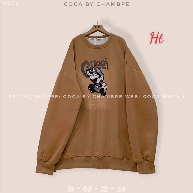 Áo Sweater Mario GC H2A