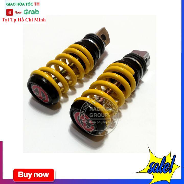 Gác Chân Xe Máy Kiểu Lò Xo Gắn Nhiều Loại Xe