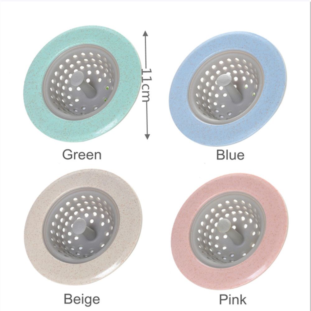 Nắp Silicone Lọc Rác Chống Tắc Nghẽn Ống Thoát Nước Bồn Rửa Chén / Phòng Tắm