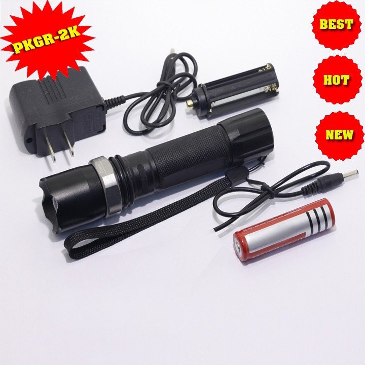 Đèn pin Siêu Sáng Police SWAT loại xịn full box