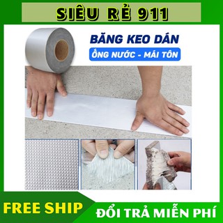 Băng Keo Siêu Dính Đa Năng Rộng 10 cm 🚛Miễn Phí Ship️🚛 Chống Thấm Cho Tường, Trần Nhà, Mái Tôn, Ống Nước