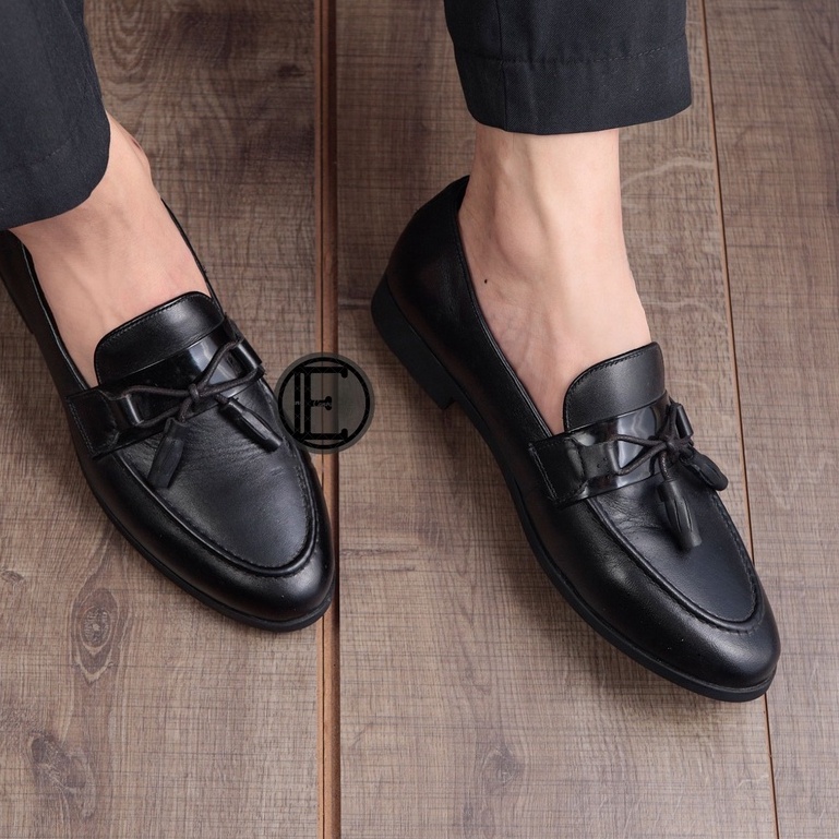 [DA BÒ CAO CẤP]Giày Lười Nam Cao Cấp Hàng Thiết Kế Trẻ Trung Năng Động Chế Độ Bảo Hành Bong Nổ Da Trọn Đời HT004