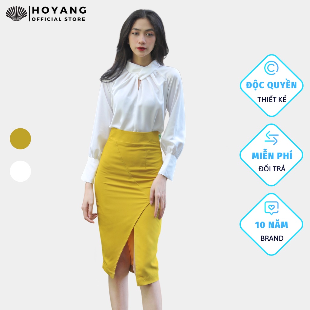 Chân Váy Ôm Body HoYang Xẻ Tà Trước Quyến Rũ VHY04