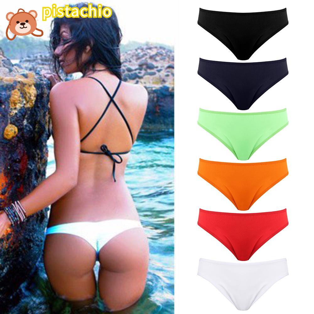 Quần Bơi Màu Sắc Đơn Giản Size Lớn Thời Trang Nữ