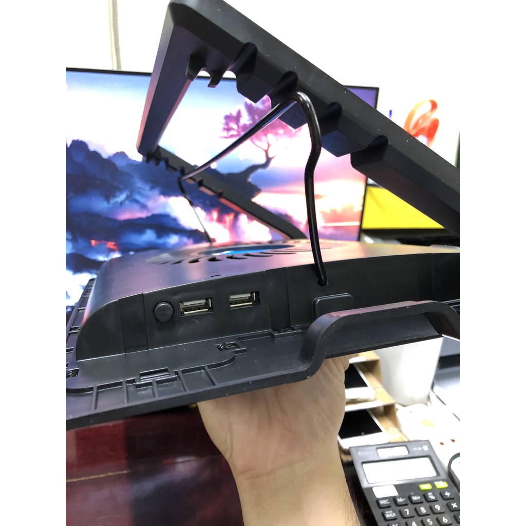 Đế tản nhiệt Laptop NCP 235 Silent 1 fan LED (hỗ trợ tối đa 17inch)