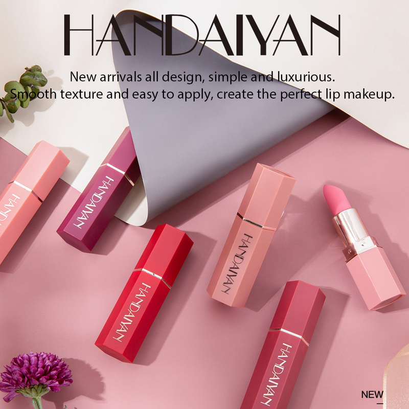 Son Môi HANDAIYAN Chống Thấm Nước Và Dưỡng Ẩm Cao Cấp