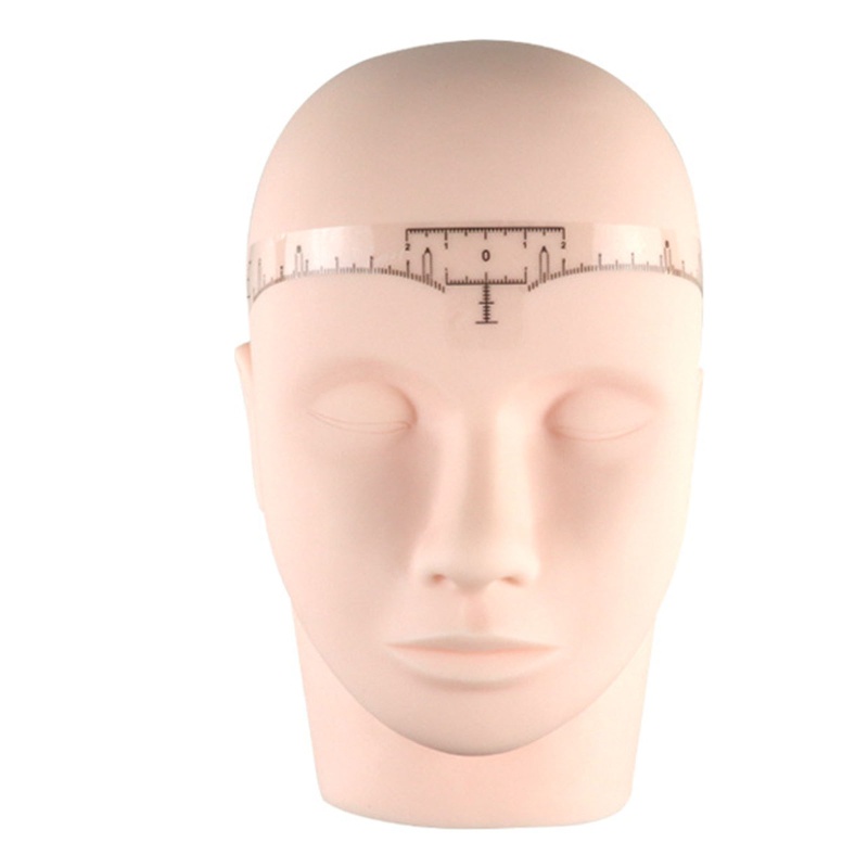 Thước Kẻ Mày 18x2 2cm 7 09x0 87in Trong Suốt Tự Dính Tiện Dụng