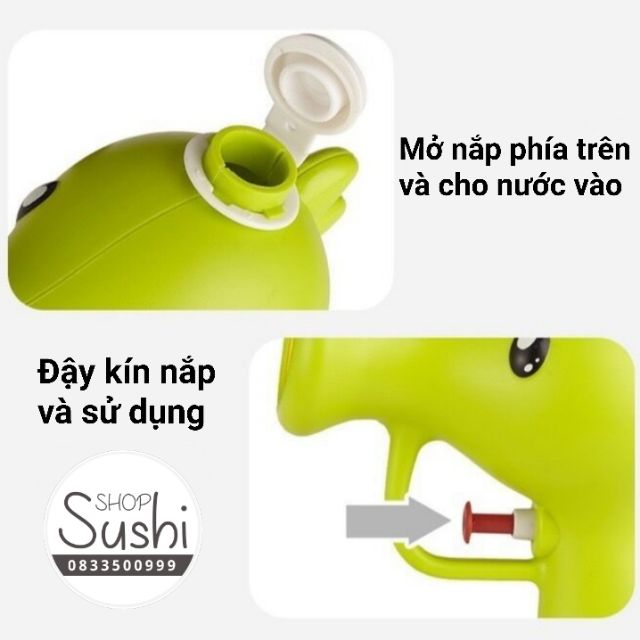 (FreeShip) Súng phun nước đồ chơi trẻ em