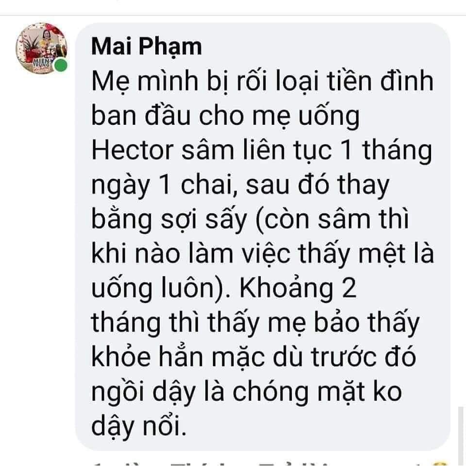 Đông trùng hạ thảo Hector- Viên nang- Tăng đề kháng, tăng sinh lý