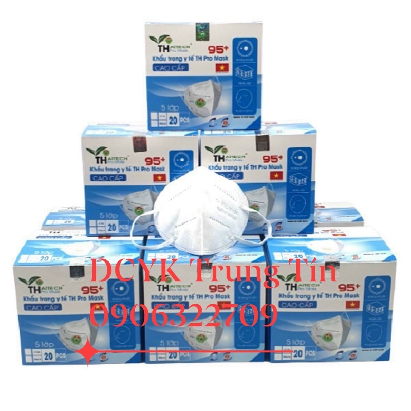 khẩu trang n95 không van hộp 20 cái