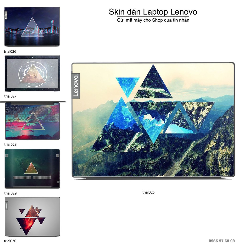 Skin dán Laptop Lenovo in hình Đa giác _nhiều mẫu 5 (inbox mã máy cho Shop)