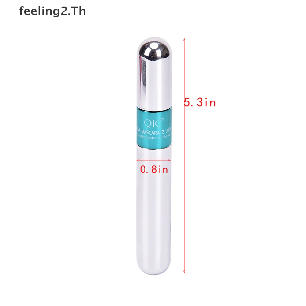 Mascara qic 2 Trong 1 Hiệu Ứng 4D Kháng Nước Lâu Trôi