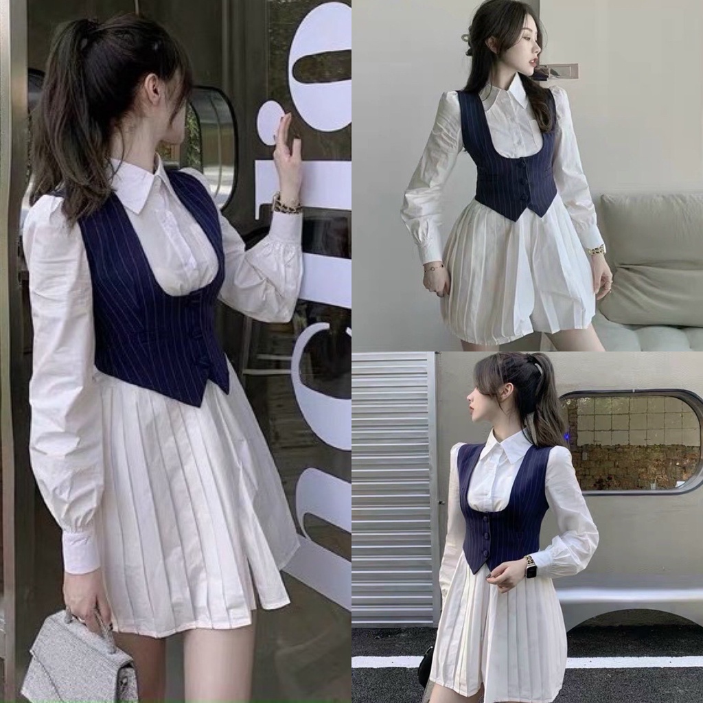 SET ÁO SƠ MI KÈM GILE