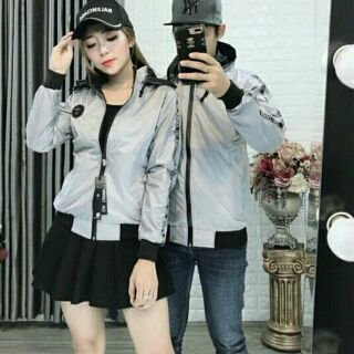 Áo khoác dù 2 lớp giá rẻ hình thật