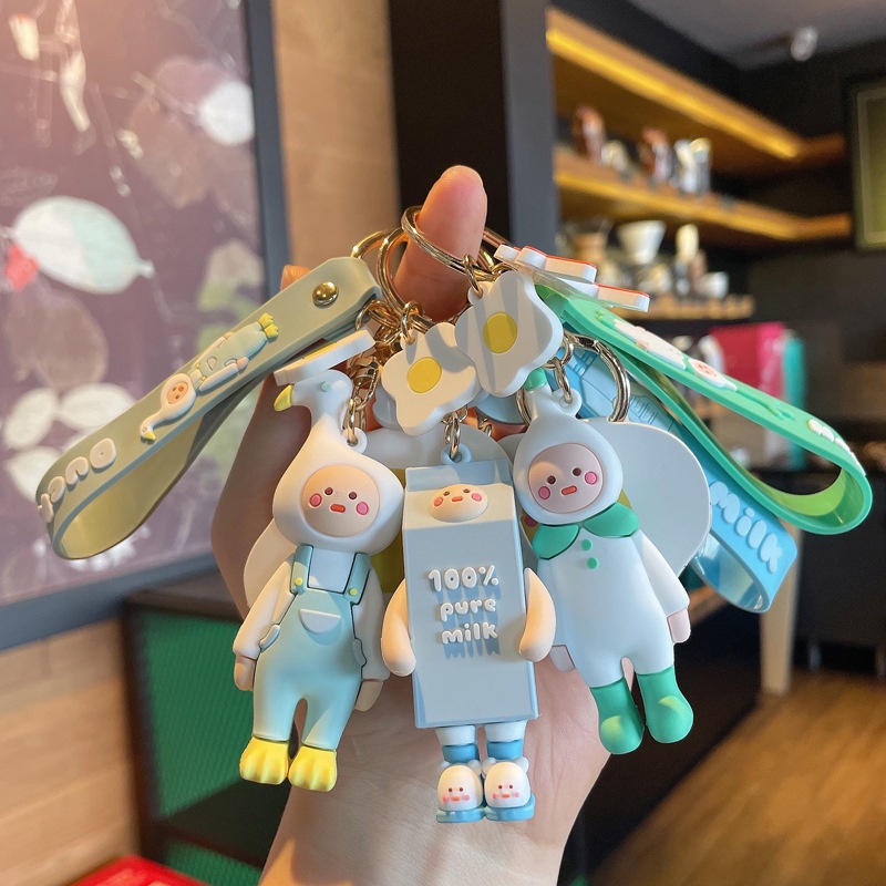 Móc Khóa Hình Đồ Ăn Xinh Xắn Đáng Yêu