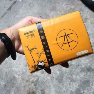 Một thùng giấy ăn gấu trúc Sipiao ( 27 gói to ) - Nhập khẩu loại 1