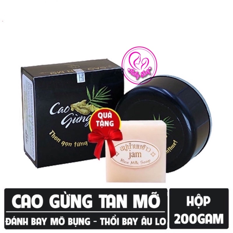 Cao gừng tan mỡ hàng chuẩn công ty