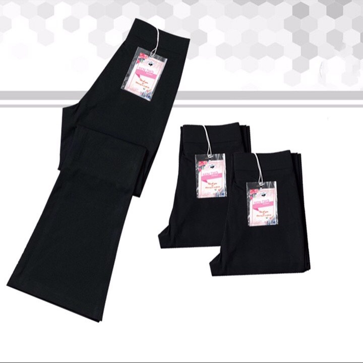 [5 size 45-60kg tùy chiều cao] Quần LƯNG CAO UMI ỐNG LOE SIÊU CO GIÃN, VẢI DÀY MỊN TRẺ TRUNG SIÊU HACK DÁNG cao cấp