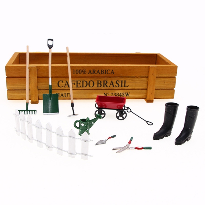 Đồ Chơi Bàn Nông Trại Vui Nhộn Bằng Hợp Kim Trang Trí Nhà Búp Bê