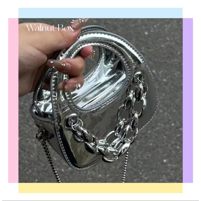 Túi Đeo Chéo Mini Đựng Son Môi Tai Nghe Cao Cấp AGB Hot Girl