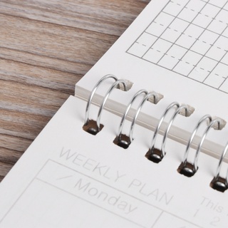 JoJo♥ Planner Book Monthly Weekly Daily Agenda Schedule Blank Diary DIY Study Notebook
