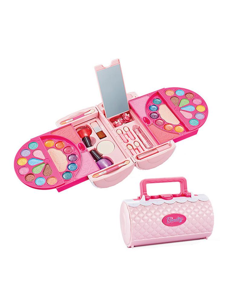 Kids Makeup Toy Set Pretend to Play Princess, Make up Set for Kids,Children Makeup Toys,Pink Makeup Beauty Safety Non-toxic Kit Toys,Pretend Makeup,Kids Make up Set,Pretend Beauty Salon,Gifts for Girls