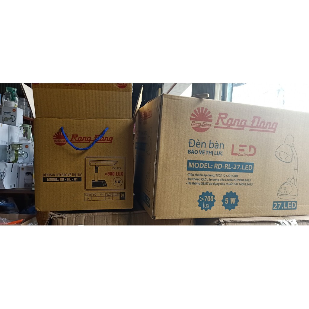 (thanh lý kho sỉ) (Hàng chính hãng) Đèn học bảo vệ thị lực RẠNG ĐÔNG ( Model RD-RL- 27.LED)