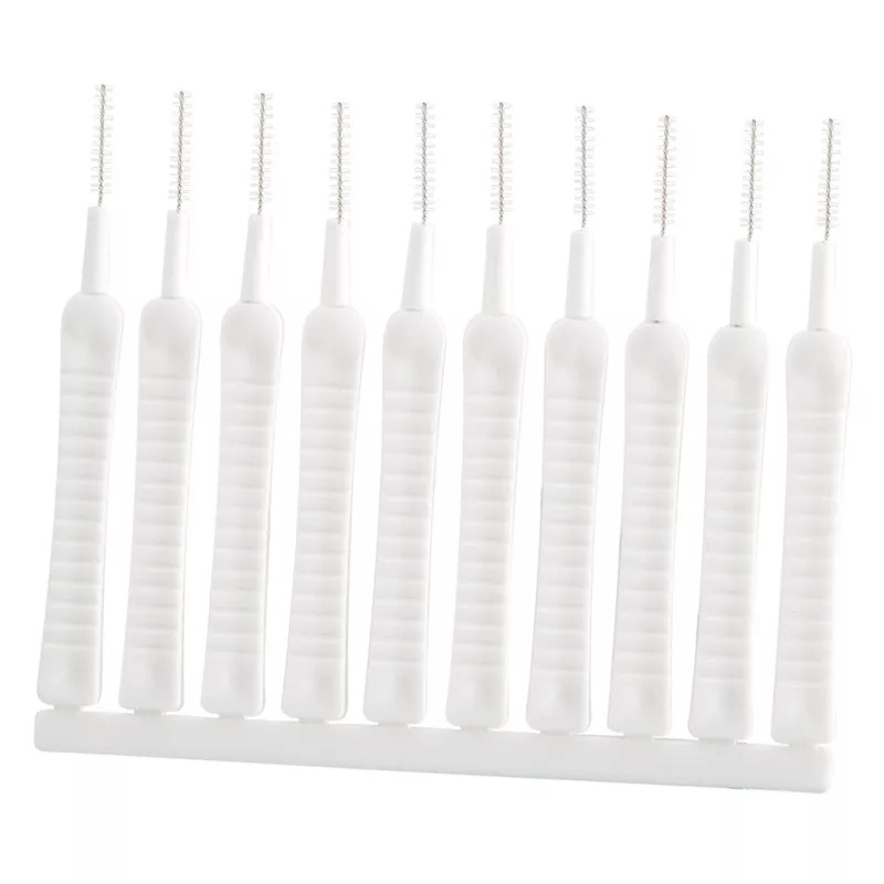 Set 10 Bàn Chải Làm Sạch Lỗ Chân Lông Điện Thoại Chống Tắc Nghẽn