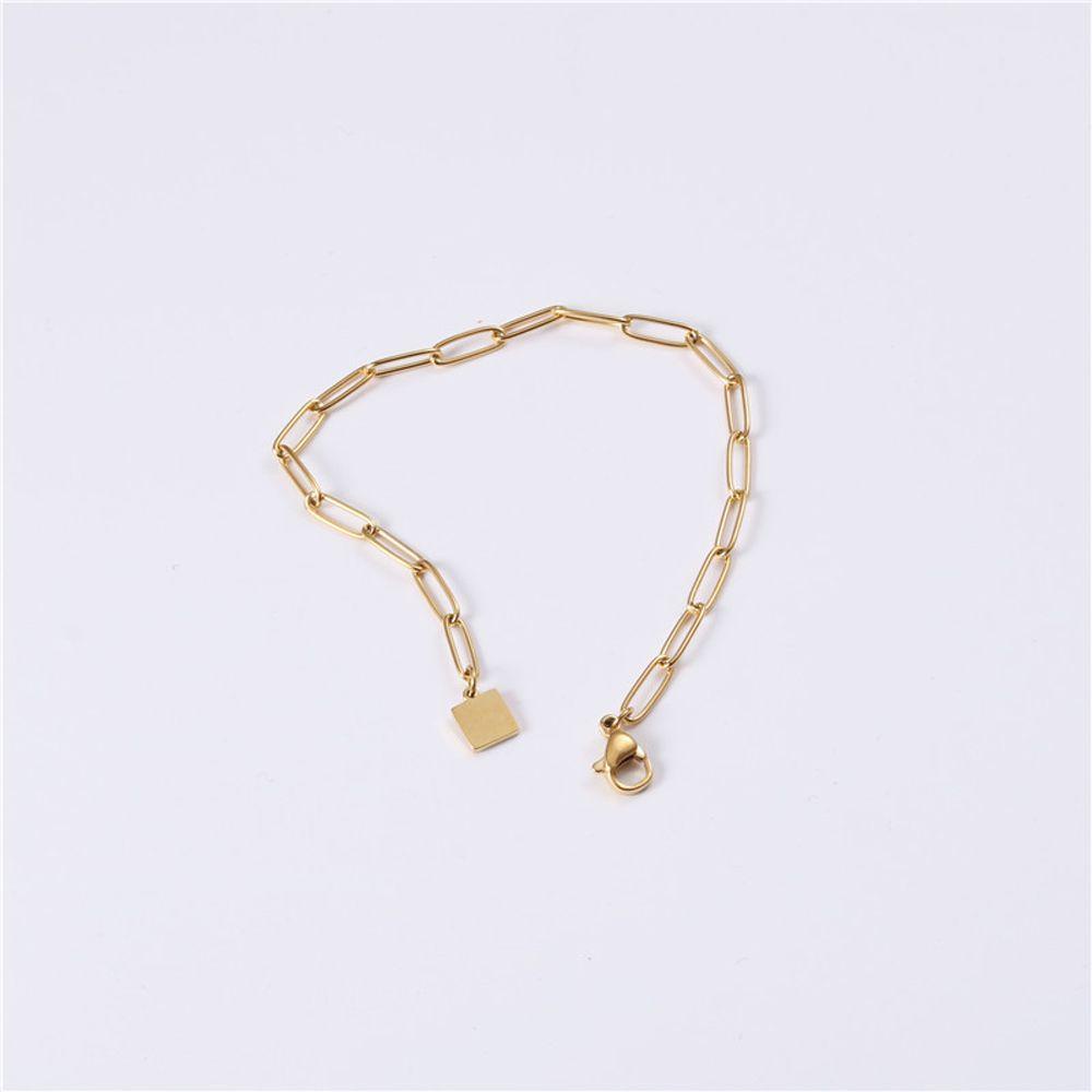 MXGOODS Vòng Đeo Tay Bằng Thép Titan Thời Trang Đường Phố Vintage Dành Cho Nữ