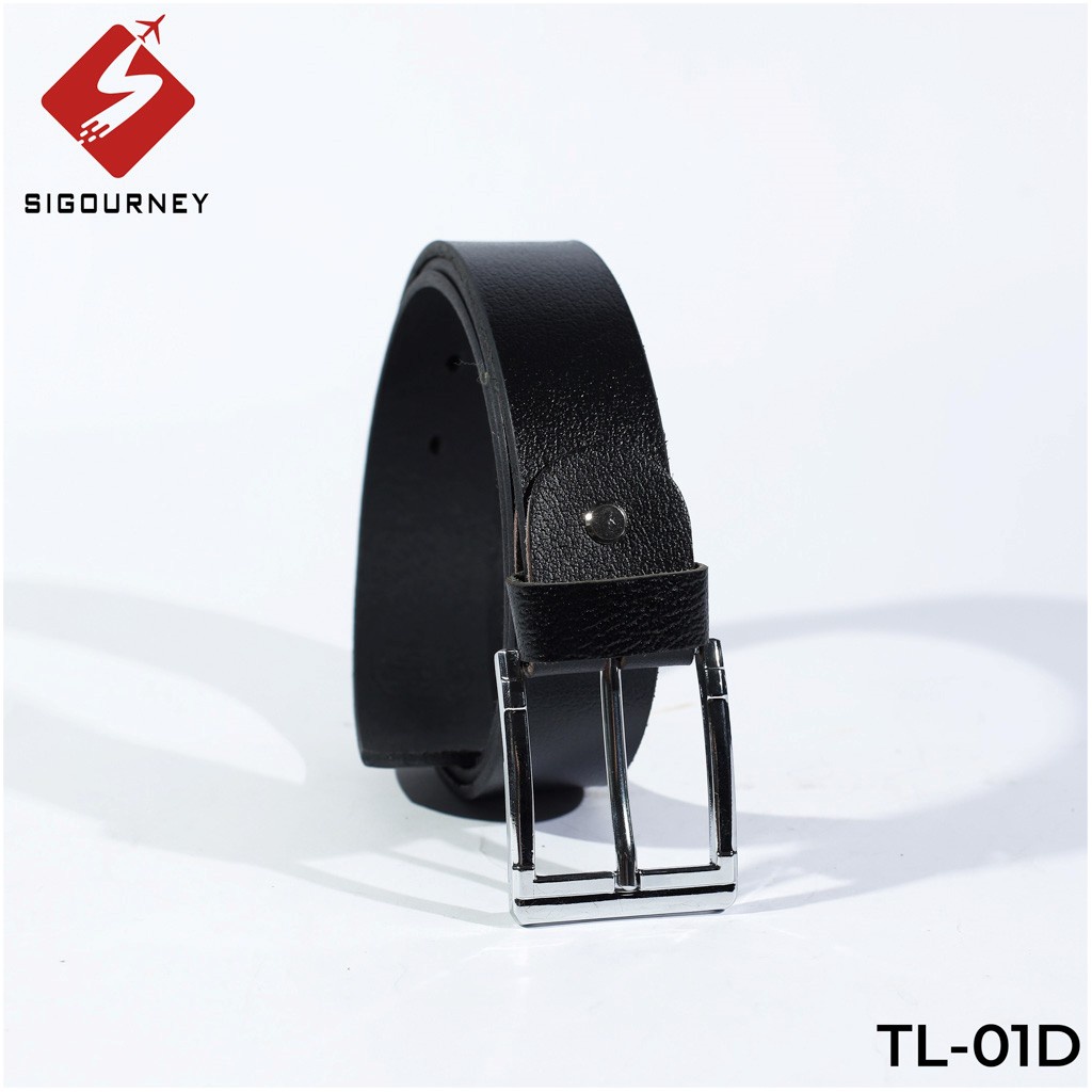 Thắt lưng nam da bò SIGOURNEY dây nịt màu đen và màu nâu TL-01 bảo hành 18 tháng