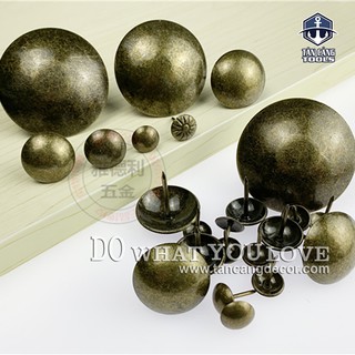 Bộ 10 Đinh Dù Màu Đồng D=30mm