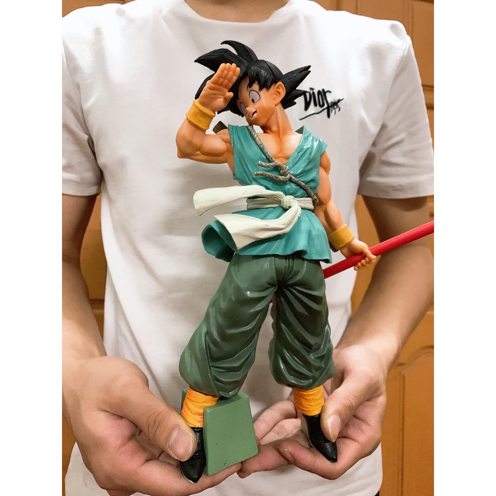 (Có sẵn - 30cm) Mô hình Son Goku đứng chào cực nét - Figure Dragon Ball