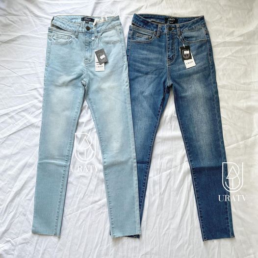 [FREESHIP - ẢNH THẬT] Quần skinny jean LƯNG RỜI URATV