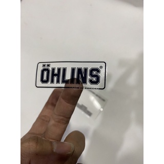 Tem Ohlins Dán Phuộc Bình Dầu Xe Máy Decal Keo Chống Nước Tốt