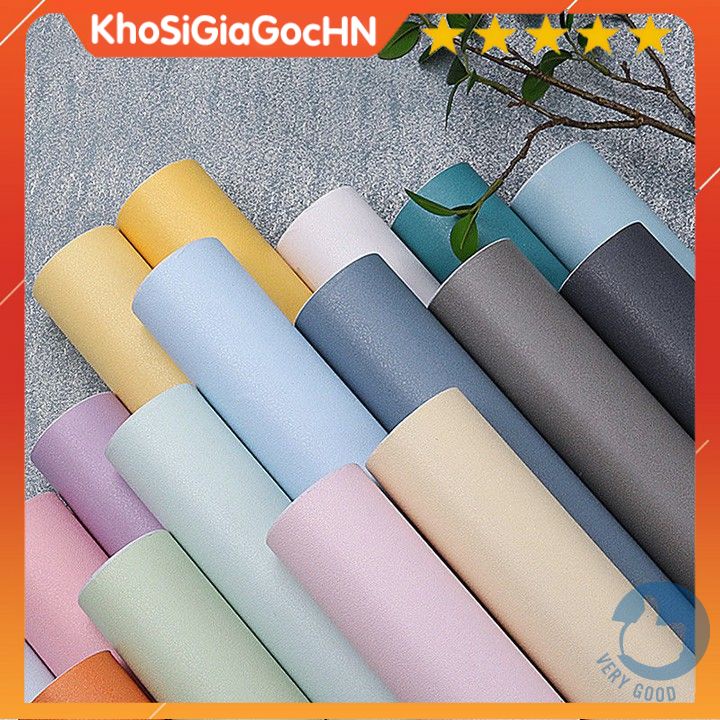 10m giấy dán tường nhà bếp phòng ngủ sẵn keo dễ sử dụng khổ rộng 45cm