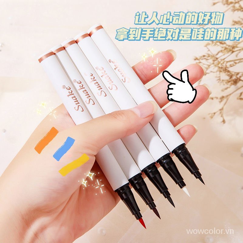 [Hàng mới về] Bút kẻ mắt dạng lỏng SUAKE nhanh khô chống thấm nước ngòi 0.1mm chất lượng cao