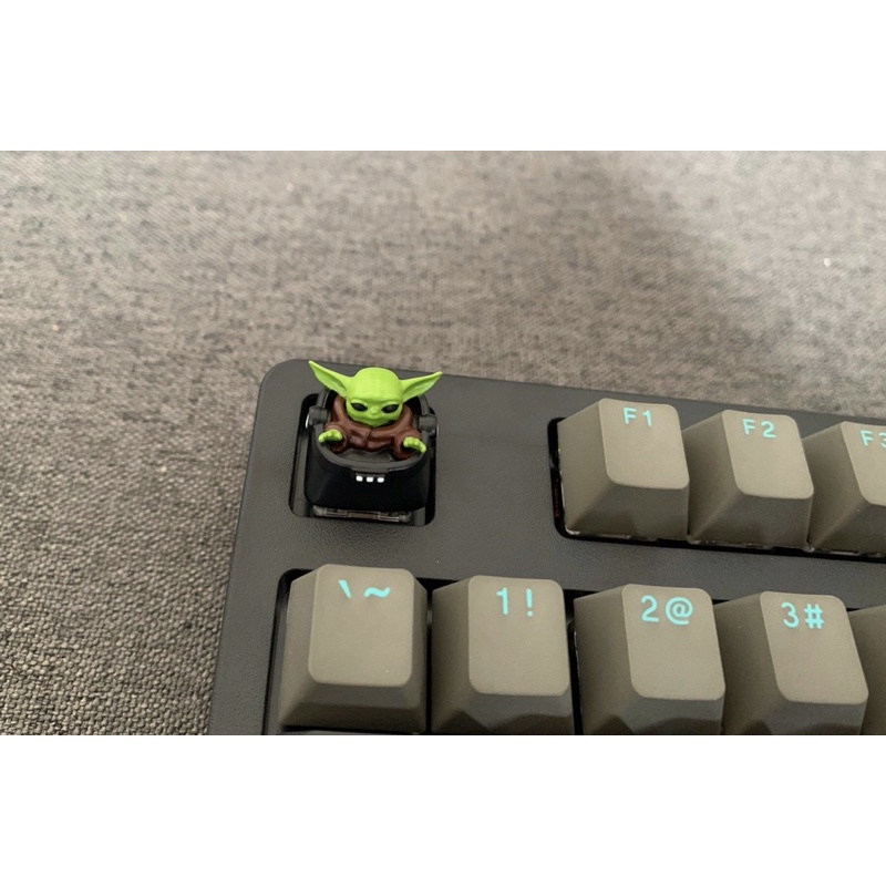 Keycap baby yoda, nút bàn phím cơ baby yoda