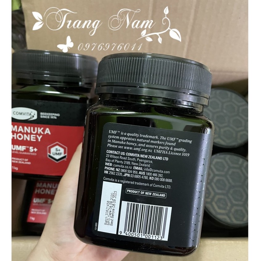 Mật ong Manuka Comvita Manuka Honey 5+ loại 1000gr