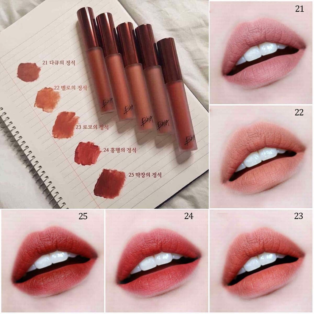 Son kem lì bbia last velvet lip tint