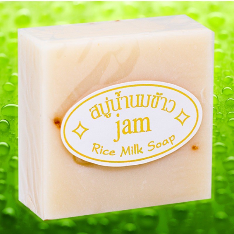 Xà phòng cám gạo Thái Lan - Jam Rice Milk Soap