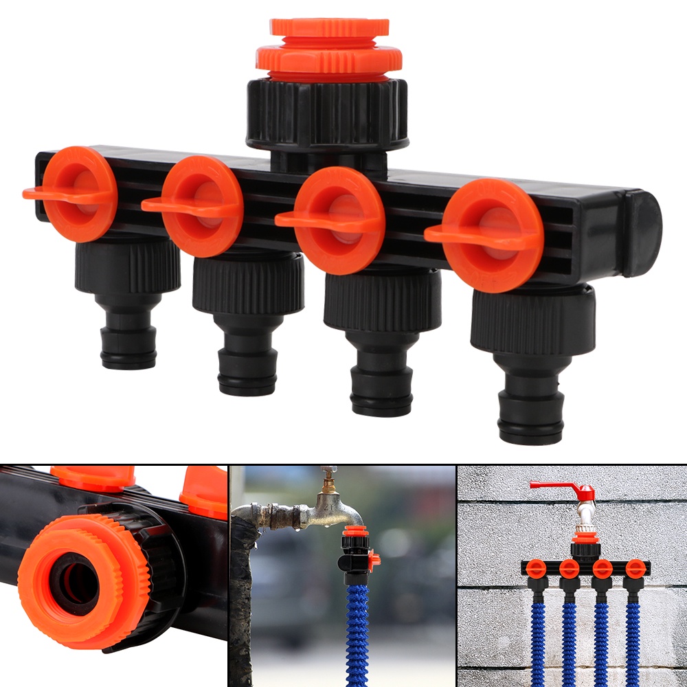 Đầu Chia Ống Nước 4 Chiều 3/4"