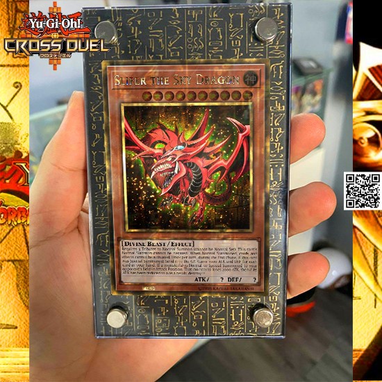 Bài Yugioh tam đại ma thần Lá Obelisk The Tormentor Slifer The Sky Dragon The Winged Dragon Of Ra TẶNG Top Loader bảo vệ