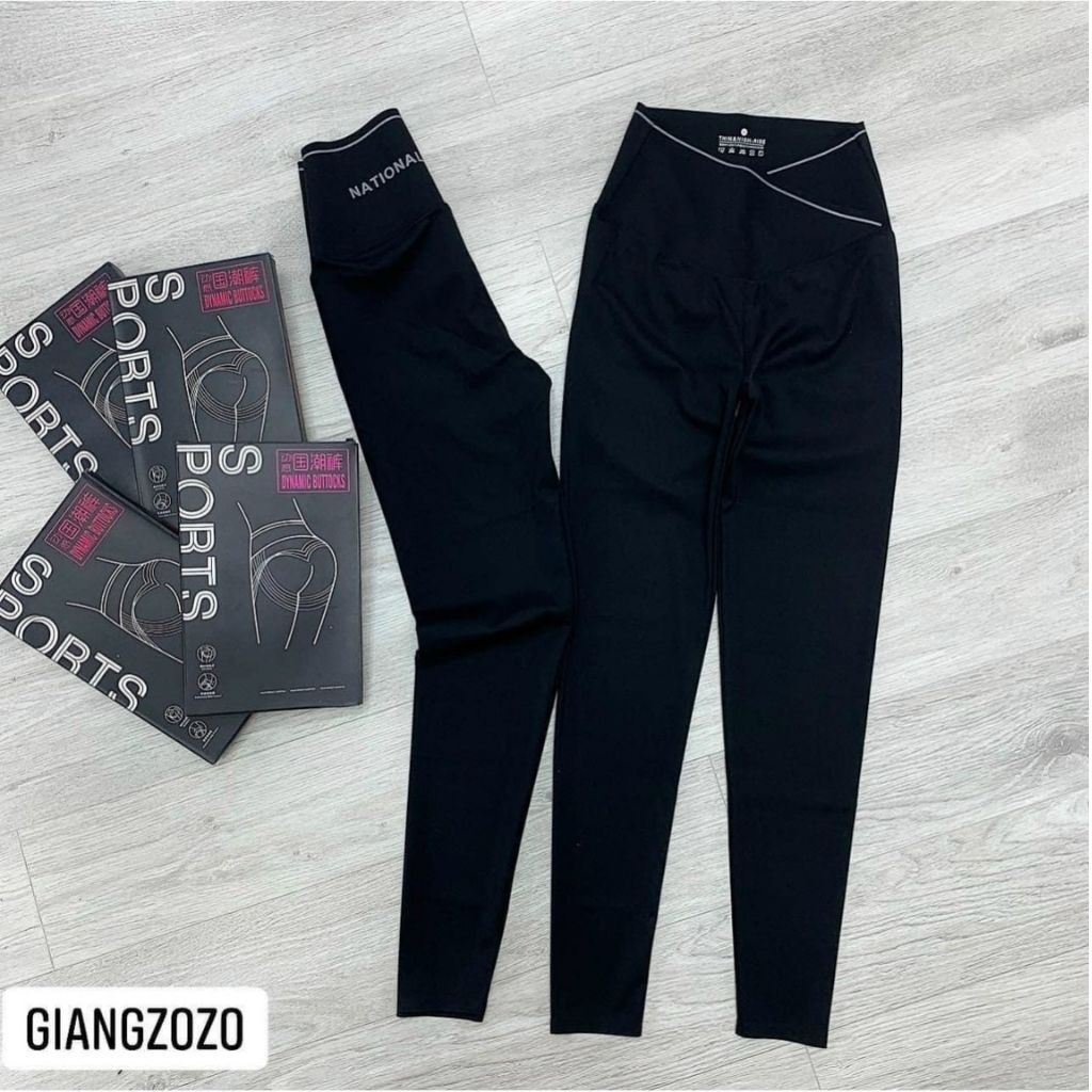 Quần legging nữ ken bụng cạp siêu cao co giãn tốt chất đẹp loại 1 | BigBuy360 - bigbuy360.vn