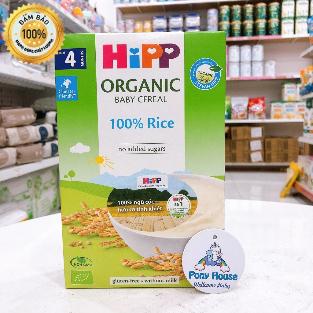 Bột ăn dặm HiPP 250g - Đủ vị Cho Bé Từ 4 Tháng 6 Tháng Date 2023