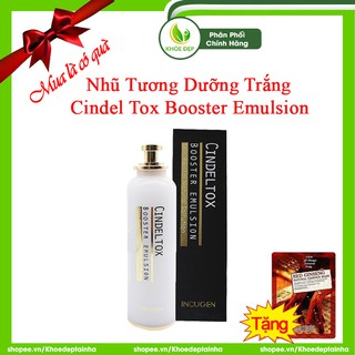 [ CHÍNH HÃNG ] Nhũ Tương Dưỡng Trắng CINDEL TOX BOOSTER EMULSION 120ml