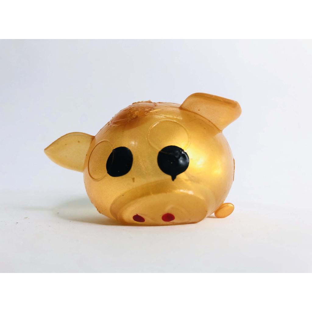 đồ chơi gudetama bóp trút giận lợn bẹp dí
