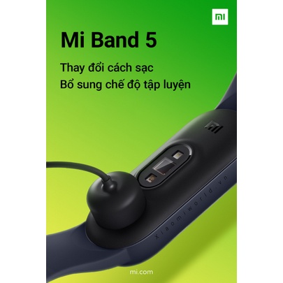 Vòng Mi Band 5 Thông Minh Xiaomi