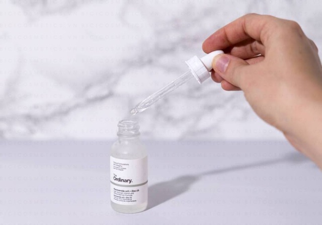 Serum hỗ trợ giảm mụn The Ordinary Niacinamide 10% + Zinc 1%