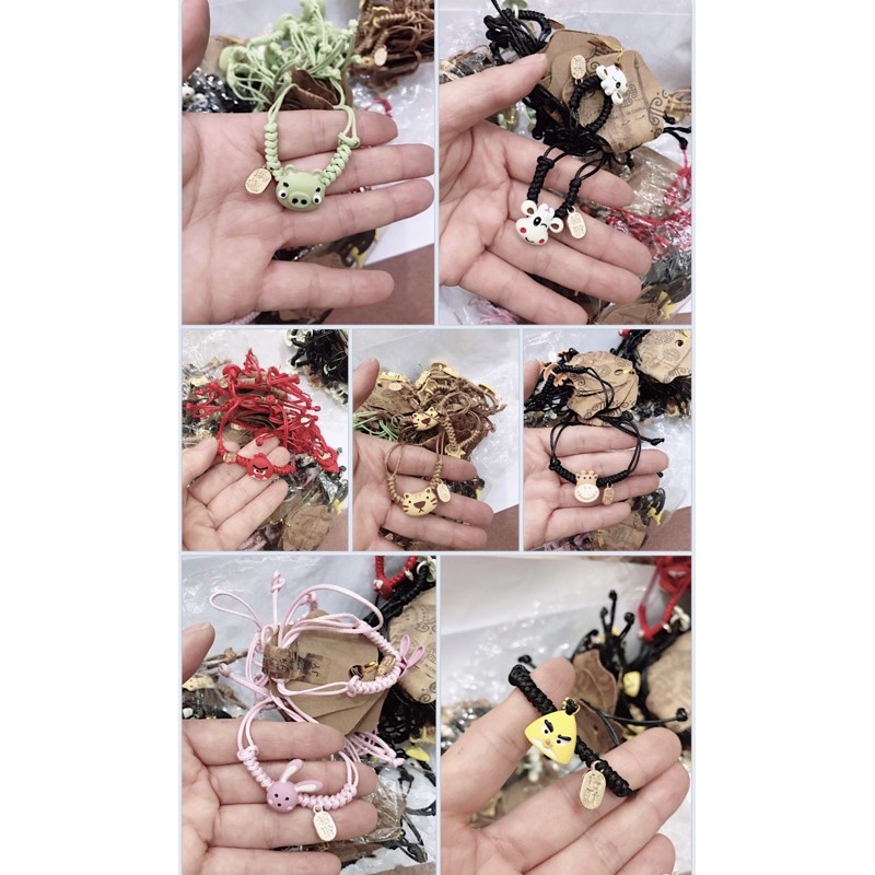 Sỉ 10 vòng tay hình thú cao cấp